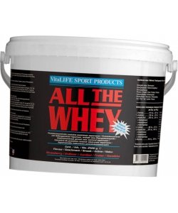 All the Whey, 2000 g, VitaLIFE. Whey Isolate. Lean muscle mass Weight Loss recovery Anti-catabolic properties 