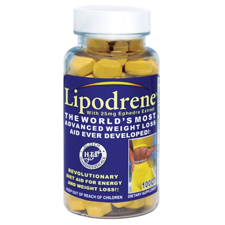 Lipodrene, 100 pcs, Hi-Tech Pharmaceuticals. Lipotropic. Weight Loss Fat metabolism enhancement Fat burning 