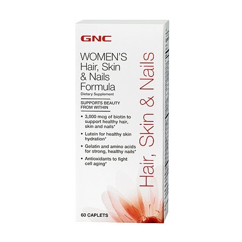 Hair, Skin and Nails GNC 60 caps,  ml, GNC. Vitaminas y minerales. General Health Immunity enhancement 
