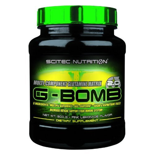 G-Bomb 2.0, 500 г, Scitec Nutrition. Глютамин. Набор массы Восстановление Антикатаболические свойства 