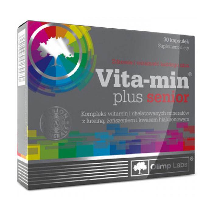 Витамины и минералы Olimp Vita-min Plus Men, 30 капсул,  мл, Olimp Labs. Витамины и минералы. Поддержание здоровья Укрепление иммунитета 