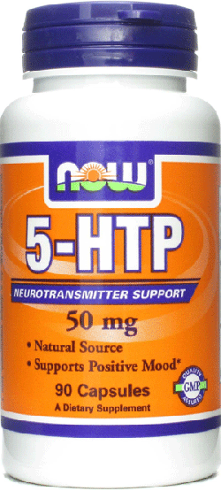 5-HTP 50 mg, 90 шт, Now. 5-HTP. 