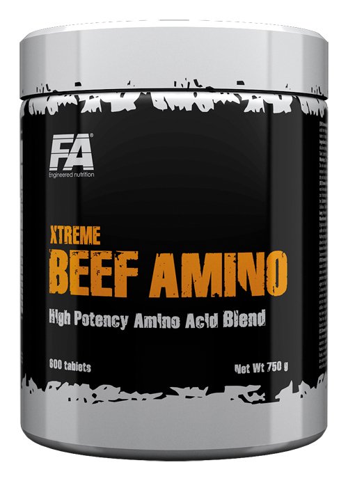 Xtreme Beef Amino, 600 pcs, Fitness Authority. Amino acid complex. 