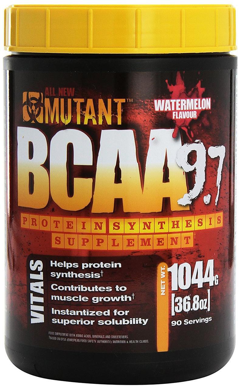 БЦАА Mutant BCAA 9.7 (1044 г) мутант fuzzy peach,  мл, Mutant. BCAA. Снижение веса Восстановление Антикатаболические свойства Сухая мышечная масса 