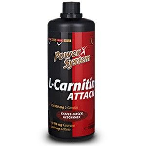 L-carnitin Attack, 1000 ml, Power System. L-carnitine. Weight Loss General Health Detoxification Stress resistance Lowering cholesterol Antioxidant properties 