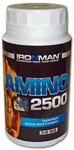 Amino 2500, 128 piezas, Ironman. Complejo de aminoácidos. 