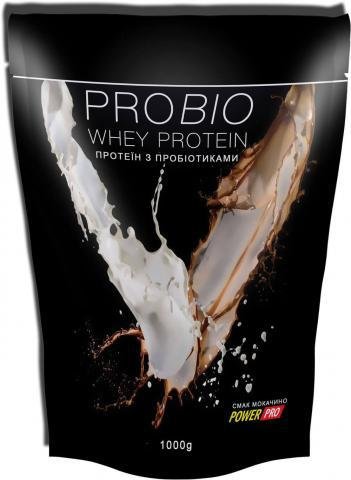 Сывороточный протеин изолят Power Pro PROBIO (1 кг) павер про пробио мокачино,  мл, Power Pro. Сывороточный изолят. Сухая мышечная масса Снижение веса Восстановление Антикатаболические свойства 