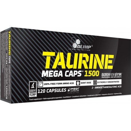 Аминокислота Olimp Taurine Mega Caps, 120 капсул,  ml, Olimp Labs. Taurine. 