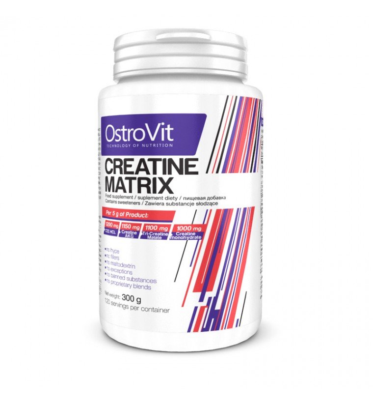 Creatine Matrix, 300 g, OstroVit. Different forms of creatine. 