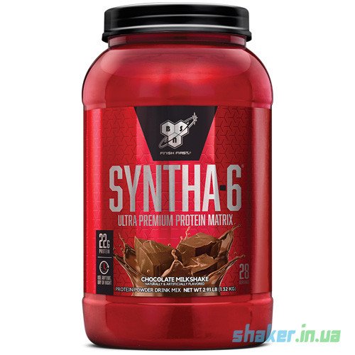 Комплексный протеин BSN Syntha-6 (1,32 кг) синта 6 бсн шоколад-арахис,  мл, BSN. Комплексный протеин. 