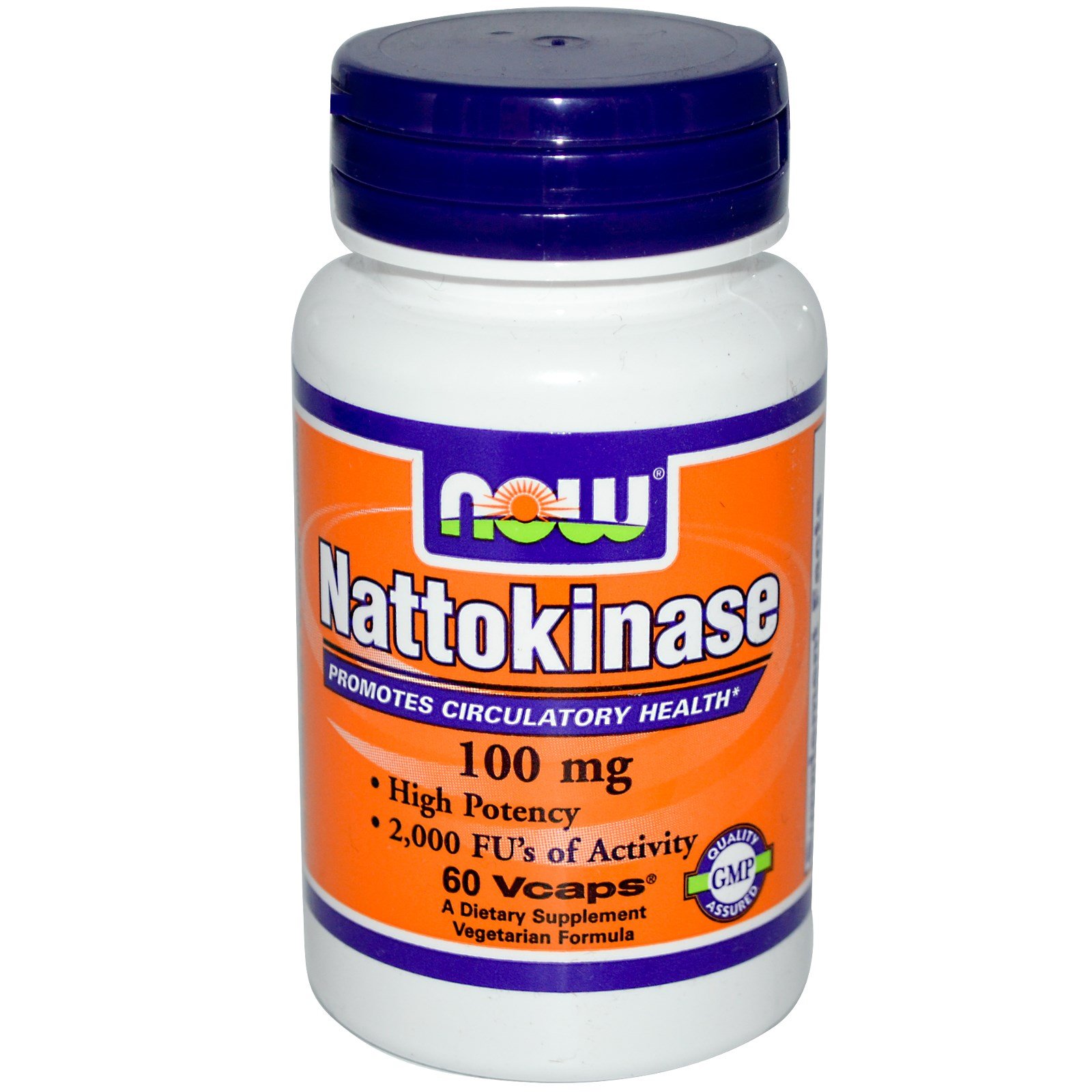 Nattokinase, 60 pcs, Now. Special supplements. 