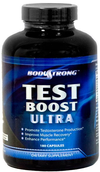 Test Boost Ultra, 180 шт, BodyStrong. Комплекс Трибулус и ZMA. 