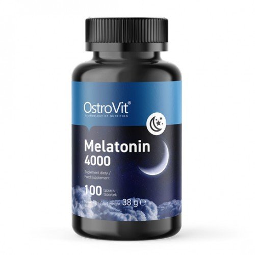 OstroVit Melatonin 4000 100 tabs,  мл, OstroVit. Мелатонин. Улучшение сна Восстановление Укрепление иммунитета Поддержание здоровья 