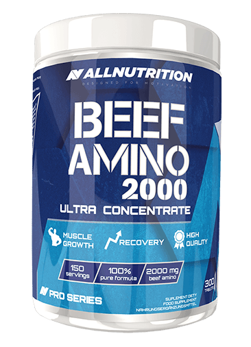 Beef Amino, 300 шт, AllNutrition. Аминокислотные комплексы. 