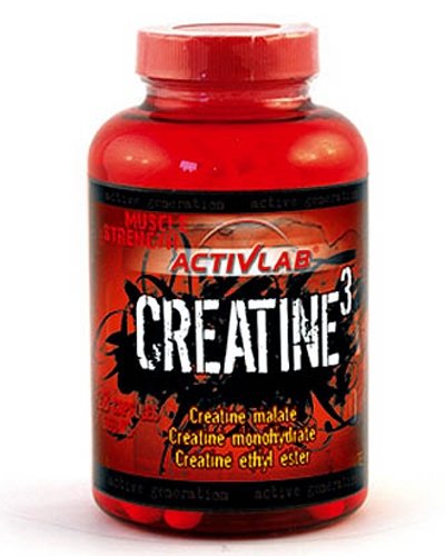 Creatine 3, 128 pcs, ActivLab. Different forms of creatine. 