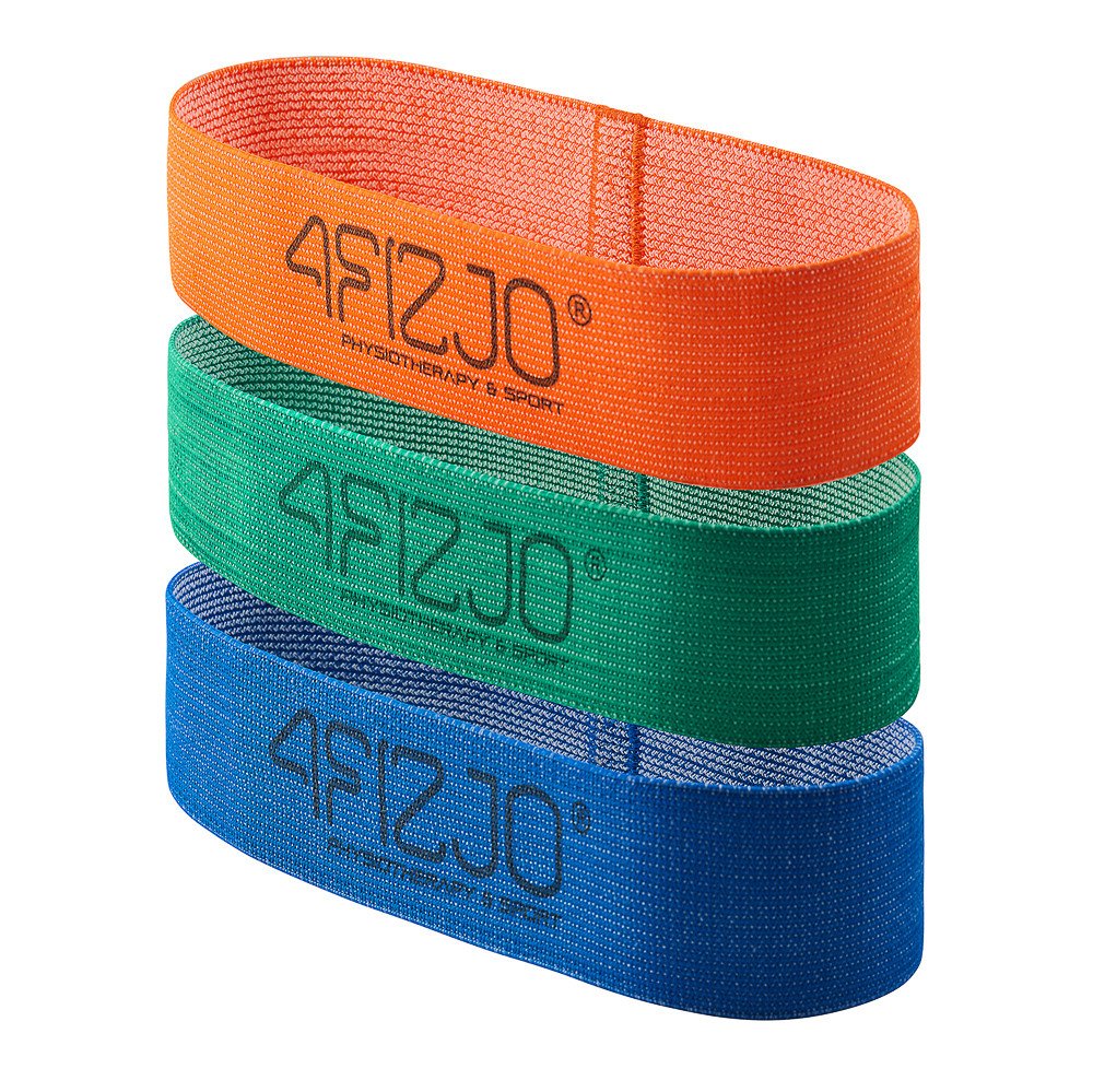 Резинка для фітнесу та спорту із тканини 4FIZJO Flex Band 3 шт 1-15 кг 4FJ0126,  мл, 4FIZJO. Аксессуары. 