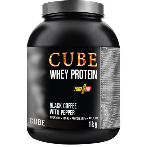 Power Pro Cube Банка 1000 г Лесная ягода,  ml, Power Pro. Whey Protein. स्वास्थ्य लाभ Anti-catabolic properties Lean muscle mass 