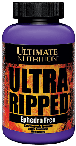 Ultra Ripped, 180 шт, Ultimate Nutrition. Термогеники (Термодженики). Снижение веса Сжигание жира 