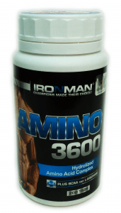 Амино 3600, 200 pcs, Ironman. Amino acid complex. 