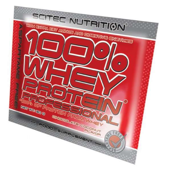 100% Whey Protein Professional, 1 pcs, Scitec Nutrition. Whey Concentrate. Mass Gain recovery Anti-catabolic properties 