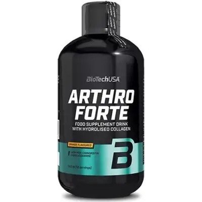 Для суставов и связок Biotech Arthro Forte Liquid, 500 мл,  ml, BioTech. For joints and ligaments. General Health Ligament and Joint strengthening 