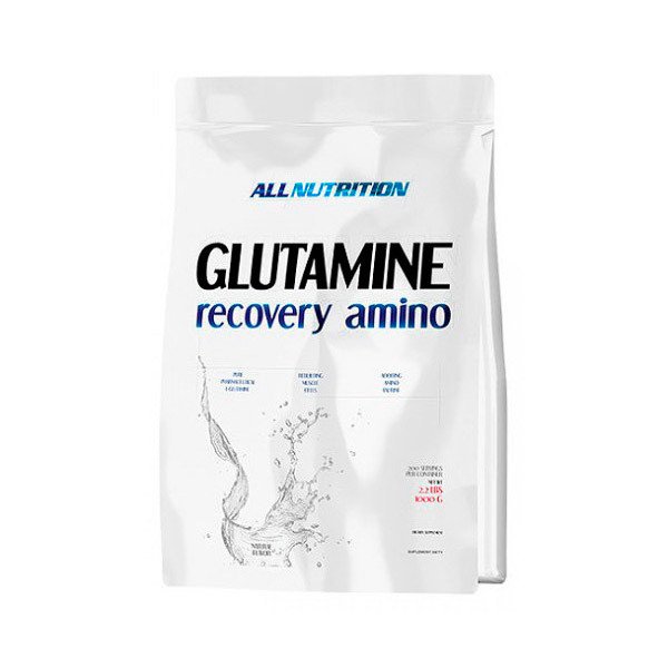 Глютамин All Nutrition Glutamine (1 кг) алл нутришн orange,  мл, AllNutrition. Глютамин. Набор массы Восстановление Антикатаболические свойства 