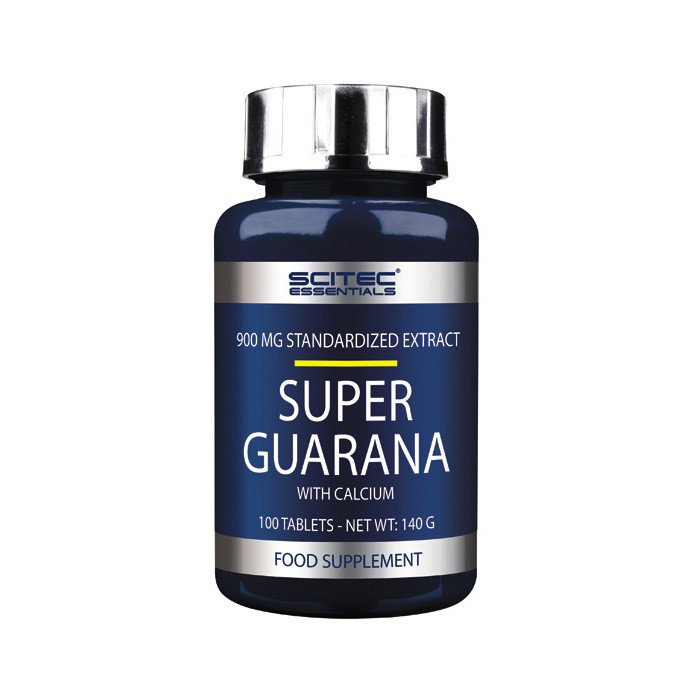 Гуарана Scitec Nutrition Super Guarana 100 таблеток,  ml, Scitec Nutrition. Guarana. Weight Loss Energy & Endurance Appetite reducing Strength enhancement 