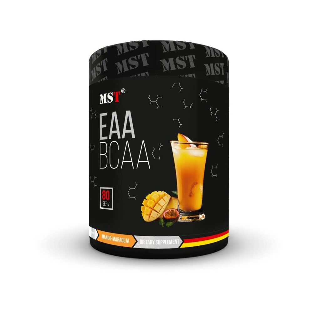 MST Nutrition Аминокислота MST BCAA EAA Zero, 1.04 кг Манго-маракуйя, , 1040 грамм