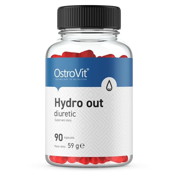 Жиросжигатель OstroVit Hydro Out Diuretic, 90 капсул, СРОК 04.22,  ml, OstroVit. Fat Burner. Weight Loss Fat burning 