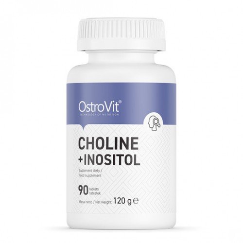 Харчова добавка OstroVit Choline + Inositol 90 tabs,  мл, OstroVit. Хондропротекторы. Поддержание здоровья Укрепление суставов и связок 
