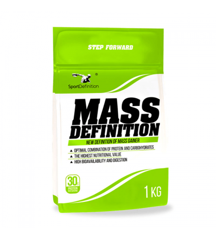Mass Definition, 1000 g, Sport Definition. Ganadores. Mass Gain Energy & Endurance recuperación 