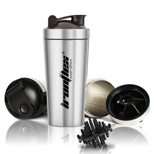 IronFlex Ironflex Steel Shaker 750 ml Silver, , 750 мл