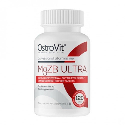 Оstrovit MgZB 120 tabs,  мл, OstroVit. Витамины и минералы. Поддержание здоровья Укрепление иммунитета 