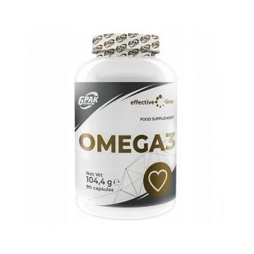 Omega 3, 90 piezas, 6PAK Nutrition. Omega 3 (Aceite de pescado). General Health Ligament and Joint strengthening Skin health CVD Prevention Anti-inflammatory properties 