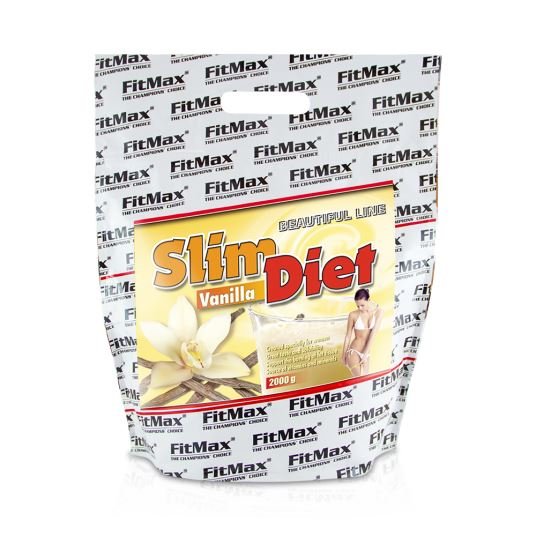 Заменитель питания FitMax Slim Diet, 2 кг Ваниль,  ml, Fit Best Line. Sustitución de comidas. 