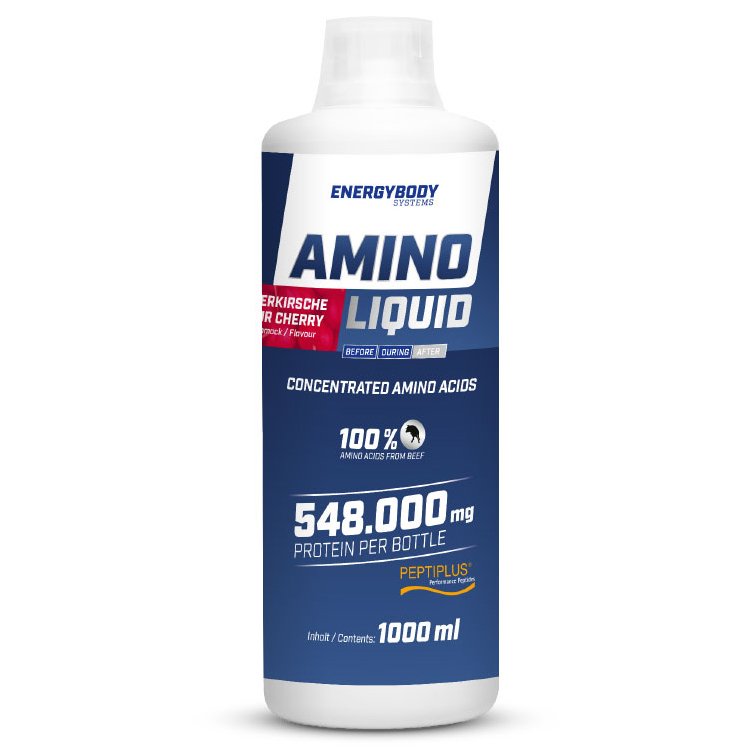 Amino Liquid 548.000 mg, 1000 мл, Energybody. Аминокислотные комплексы. 