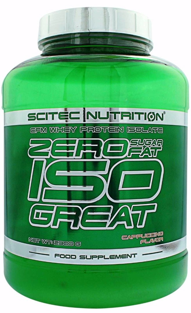 IsoGreat, 2300 г, Scitec Nutrition. Сывороточный изолят. Сухая мышечная масса Снижение веса Восстановление Антикатаболические свойства 