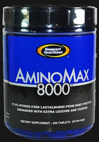 Aminomax 8000, 325 шт, Gaspari Nutrition. Аминокислотные комплексы. 
