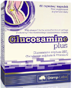 Glucosamine Plus, 60 шт, Olimp Labs. Глюкозамин Хондроитин. Поддержание здоровья Укрепление суставов и связок 