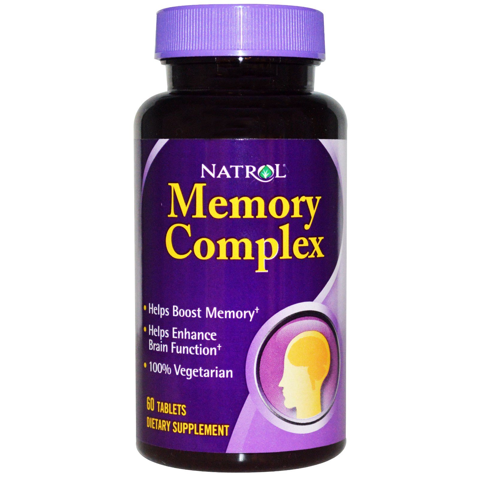 Memory Complex, 60 piezas, Natrol. Complejos vitaminas y minerales. General Health Immunity enhancement 