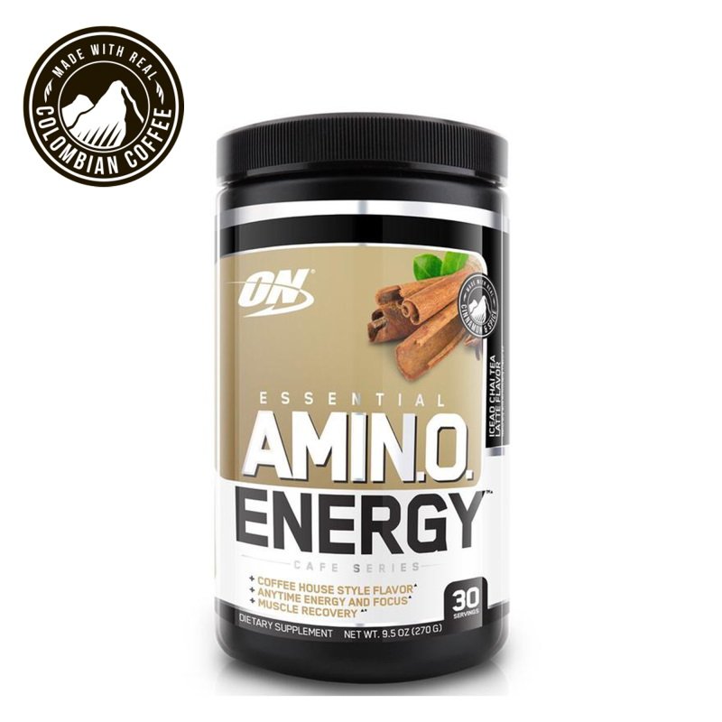 Предтренировочный комплекс Optimum Essential Amino Energy, 270 грамм Кофе с корицей,  ml, Optimum Nutrition. Pre Workout. Energy & Endurance 