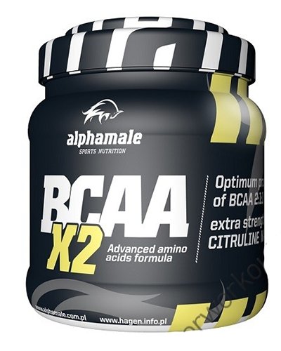 BCAA X2, 500 g, Alpha Male. BCAA. Weight Loss recovery Anti-catabolic properties Lean muscle mass 