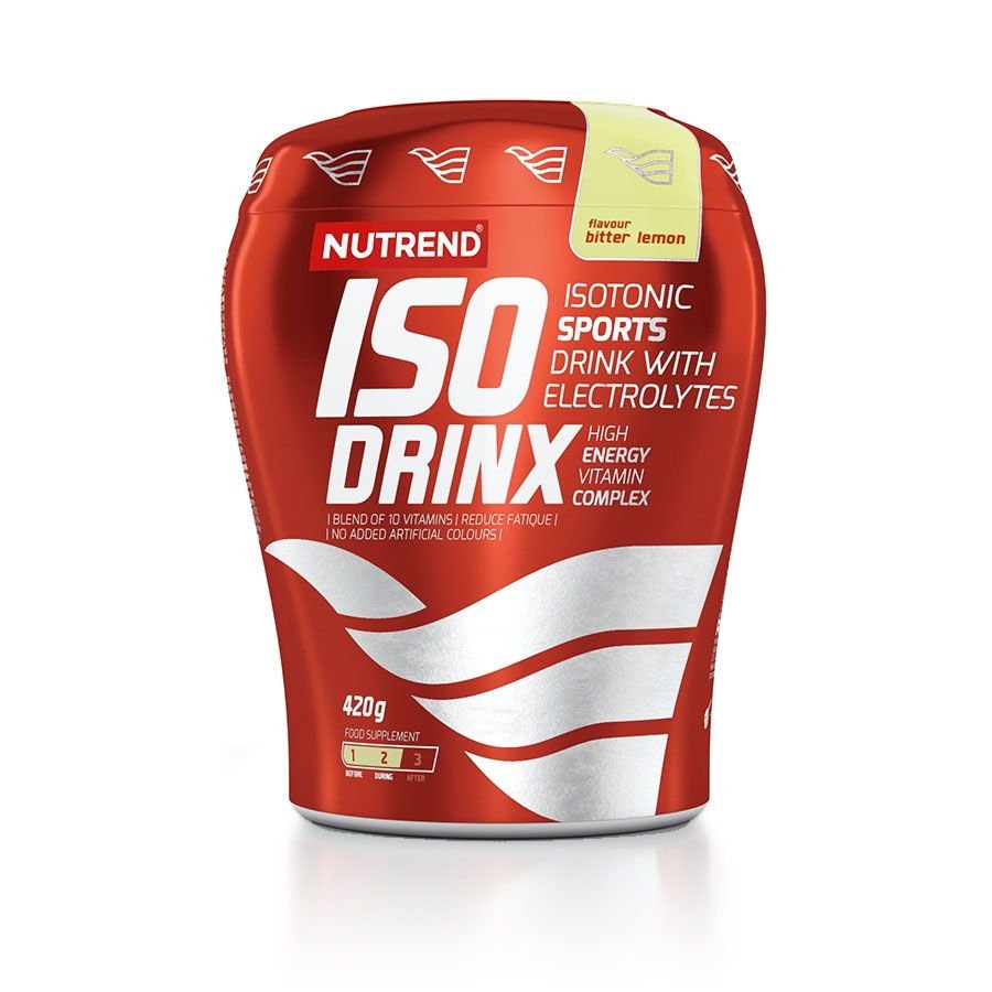 Изотоники Nutrend IsoDrinx, 420 грамм Лимон,  ml, Nutrend. Isotonic. General Health स्वास्थ्य लाभ Electrolyte recovery 