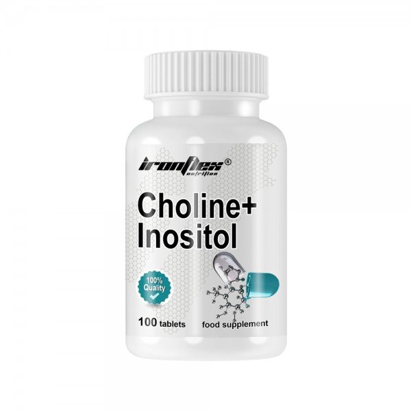 Витамины и минералы IronFlex Choline + Inositol, 100  таблеток,  ml, IronFlex. Vitamins and minerals. General Health Immunity enhancement 