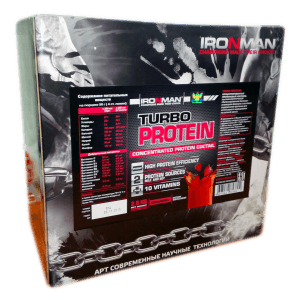 Турбо Протеин, 2800 g, Ironman. Mezcla de proteínas. 