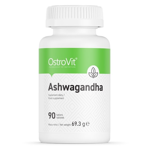 Натуральная добавка OstroVit Ashwagandha, 90 таблеток,  ml, OstroVit. Natural Products. General Health 