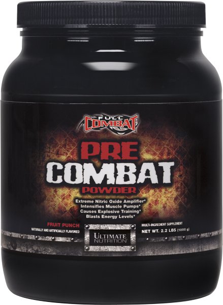 Full Combat Pre Combat, 1000 г, Ultimate Nutrition. Предтренировочный комплекс. Энергия и выносливость 