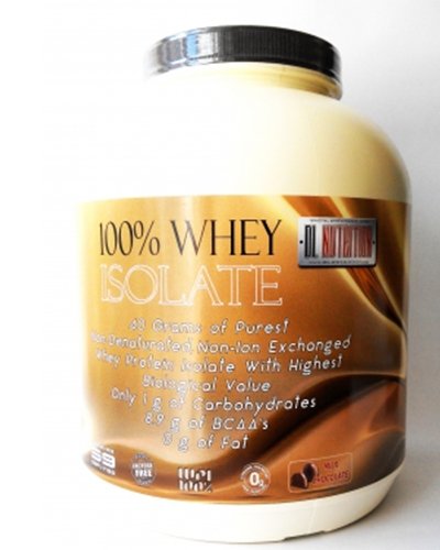 100% Whey Isolate, 1800 g, DL Nutrition. Whey Isolate. Lean muscle mass Weight Loss recovery Anti-catabolic properties 