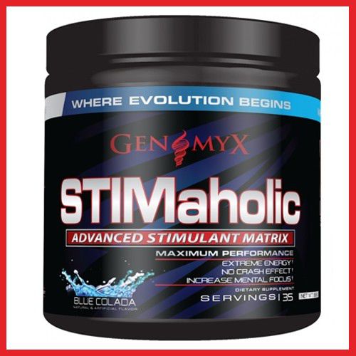 STIMaholic, 140 g, Genomyx. Pre Workout. Energy & Endurance 
