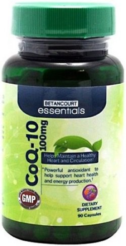 CO-Q10 100 mg, 90 piezas, Betancourt. Coenzym Q10. General Health Antioxidant properties CVD Prevention Exercise tolerance 